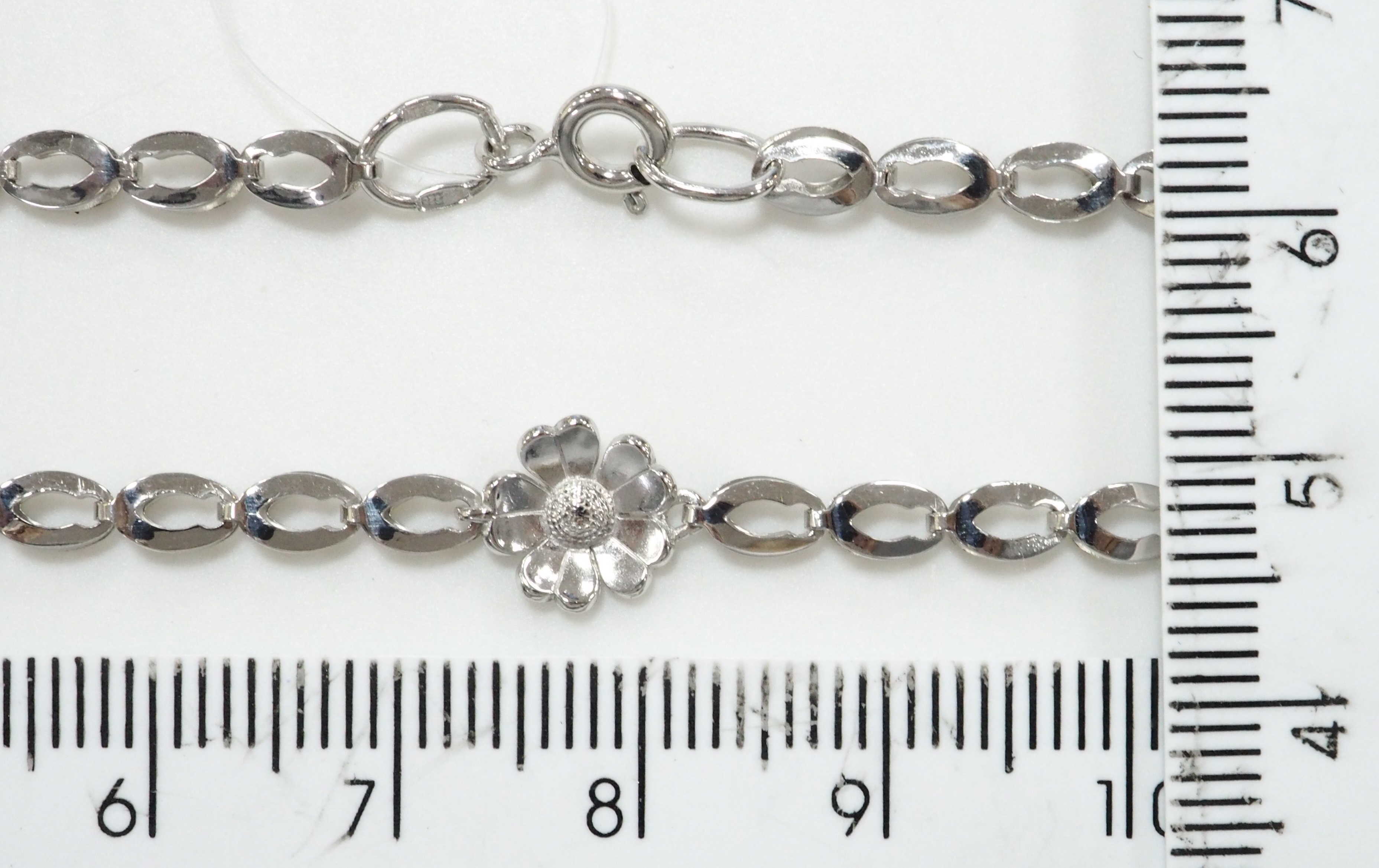 Серебряная цепь 925 пробы; Штампованная;